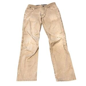 Kuhl Ryder Vintage Patina Dye Men's Pants 36 X 34 Brown Outdoors Hike Workwear